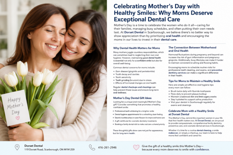 Celebrating Mother’s Day with Healthy Smiles: Why Moms Deserve Exceptional Dental Care